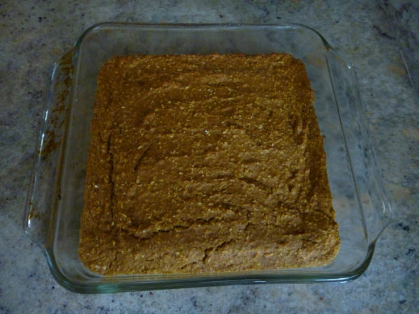 100 calorie pumpkin bars image