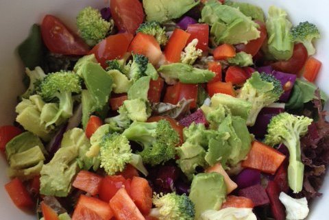 picture of colorful salad