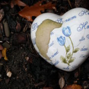 broken ceramic heart